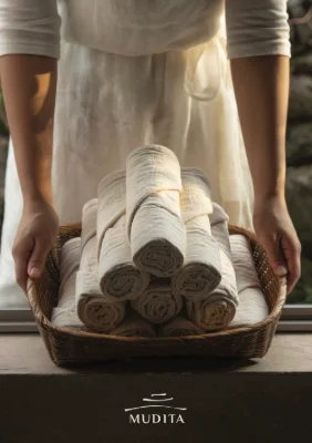 [응원마켓2025 단독]  무디타 제주 온몸 소창수건 